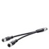 SIMATIC DP, Y CABLE FOR DISTRIBUTED I/O ET 200 FOR THE DOUBLE WIRING OF I/O WITH ONE CABLE TO ET 200 5-PIN M12, 200MM (Siemens)